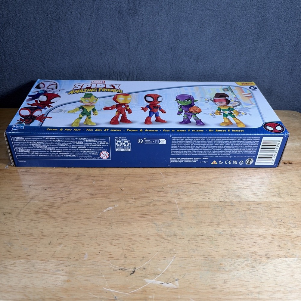 Marvel Spidey and his Amazing Friends, Friends & Foes Pack, 5 Action Figures New - Picture 5 of 5